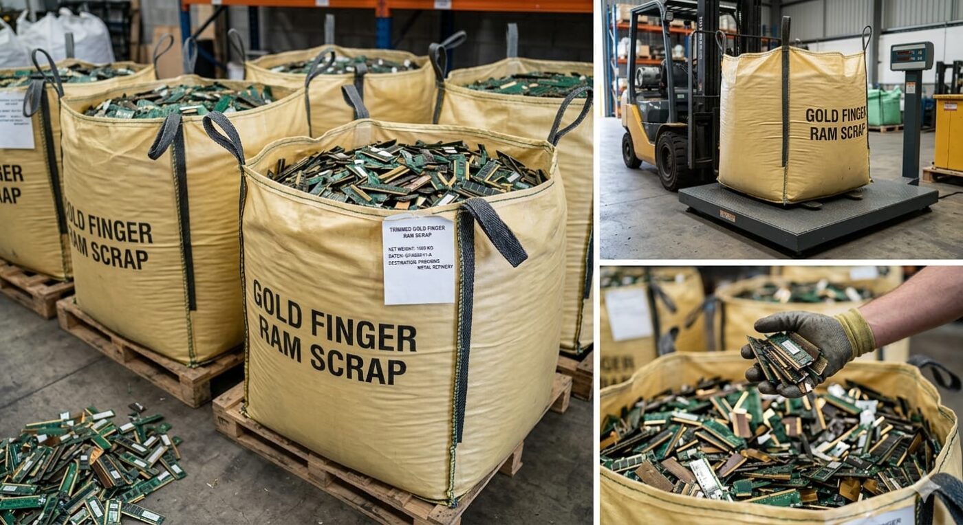 Trimmed Finger Ram Gold Scrap For Sale