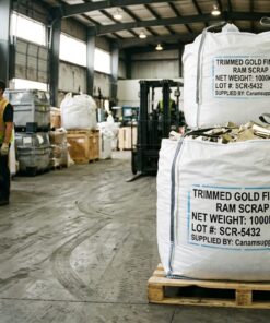 Trimmed Gold Finger Scrap