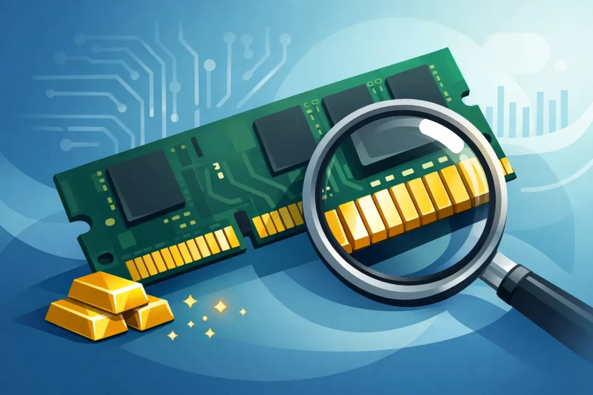 Gold Content in RAM Fingers Explained