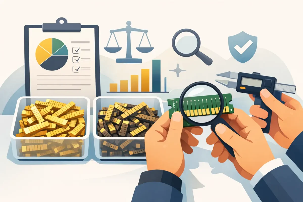 Gold Finger Scrap Grading Standards Explained